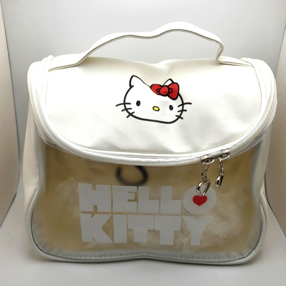 HELLO KITTY Large Makeup Toiletry Bag NEW